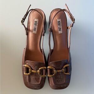 Bibi Lou Zagreb Slingback Loafers BRAND NEW Size 40 (US 9/9.5)